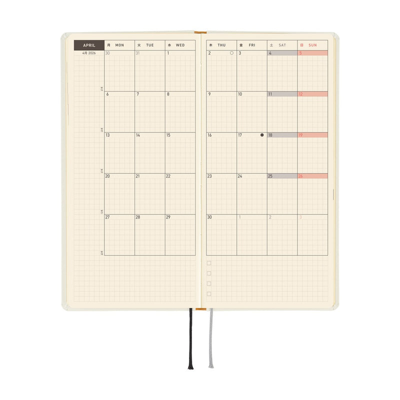 Hobonichi Weeks 2026 Yuichi Inoue: Amenimo Makezu (January Start)