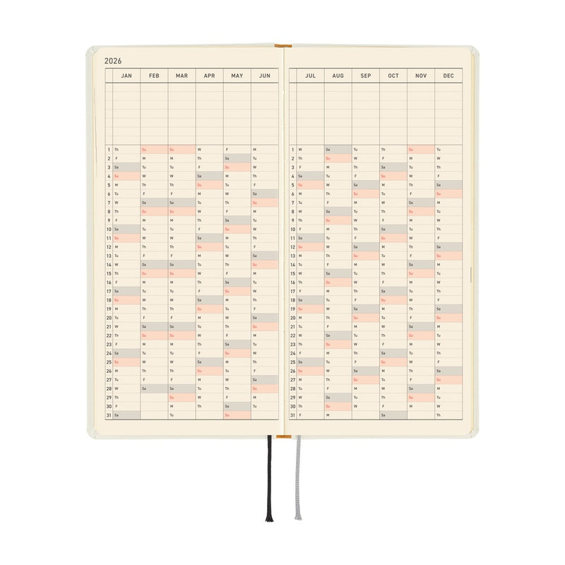 Hobonichi Weeks 2026 Yuichi Inoue: Amenimo Makezu (January Start)