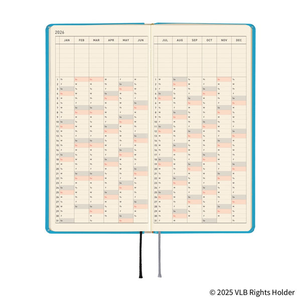 Hobonichi Weeks 2026 Virginia Lee Burton: The Little House (January Start)