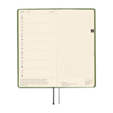 Hobonichi Weeks Mega 2026 Colours: Antique Green (January Start)
