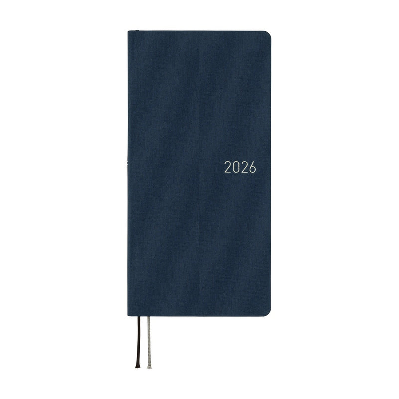 Hobonichi Weeks Mega 2026 Colours: Cosmo Blue (January Start)
