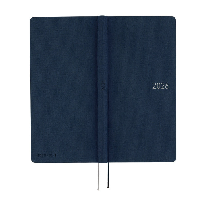 Hobonichi Weeks Mega 2026 Colours: Cosmo Blue (January Start)