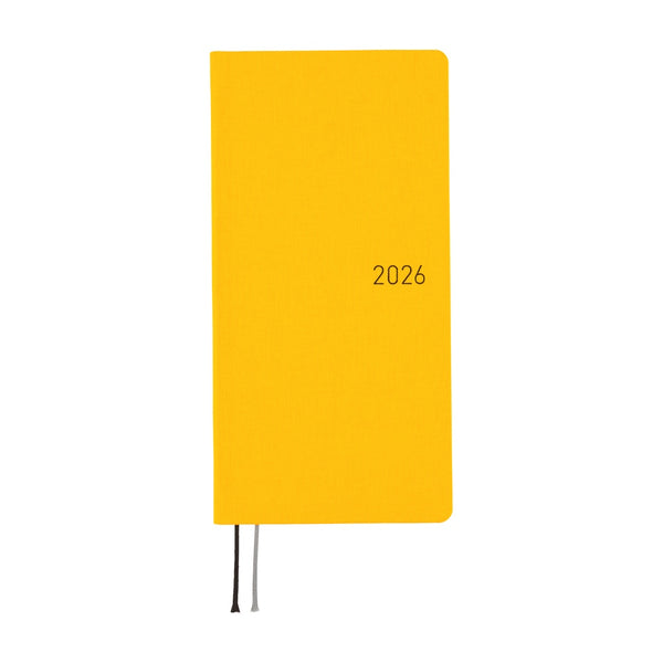 Hobonichi Weeks Mega 2026 Colours: Full Moon Yellow (January Start)