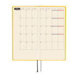 Hobonichi Weeks Mega 2026 Colours: Full Moon Yellow (January Start)