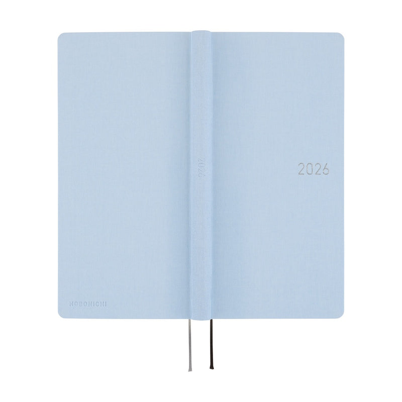 Hobonichi Weeks Mega 2026 Colours: Sky Mist (January Start)