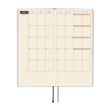 Hobonichi Weeks Mega 2026 Colours: Sky Mist (January Start)