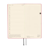 Hobonichi Weeks Mega 2026 Colours: Strawberry Milk (January Start)