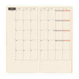 Hobonichi Weeks Mega 2026 Sneaker: Indigo Black (January Start)