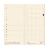 Hobonichi Weeks Mega 2026 Sneaker: Indigo Black (January Start)