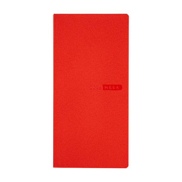 Hobonichi Weeks Mega 2026 Sneaker: Tomato Red (January Start)