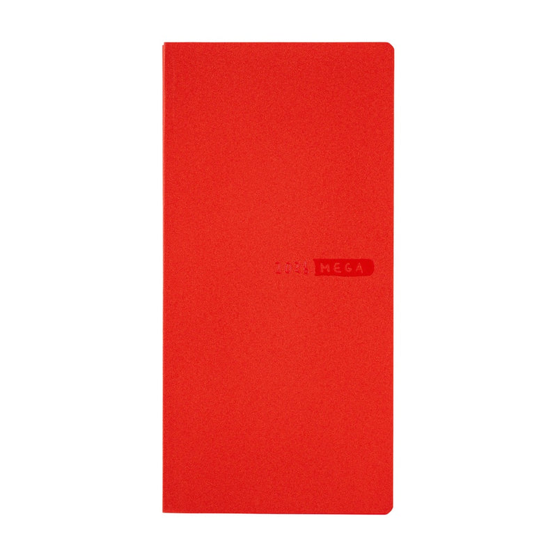 Hobonichi Weeks Mega 2026 Sneaker: Tomato Red (January Start)