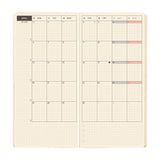 Hobonichi Weeks Mega 2026 Sneaker: Tomato Red (January Start)