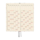 Hobonichi Weeks 2026 100%ORANGE: Squirrel's Moving Day (January Start)