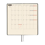 Hobonichi Weeks Paper Series: Black Gingham April 2026 Start