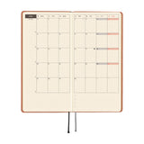 Hobonichi Weeks 2026 Smooth: Milk Cocoa (January Start)