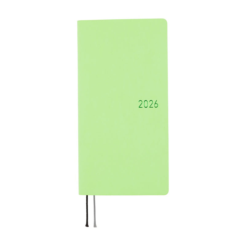Hobonichi Weeks 2026 Smooth: Melon Sorbet (January Start)