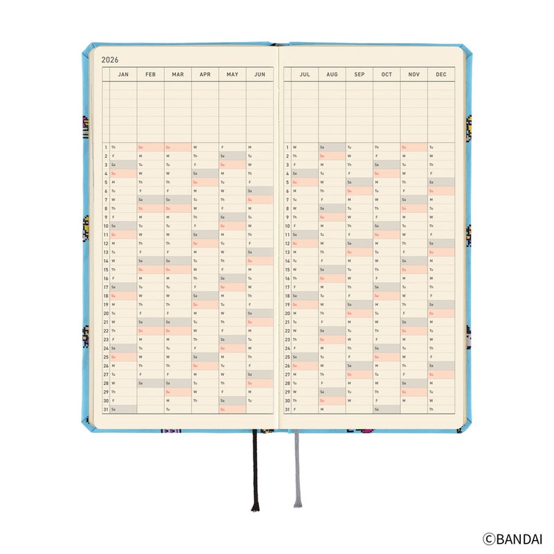 Hobonichi Weeks 2026 Tamagotchi: Our Tamagotchi (January Start)