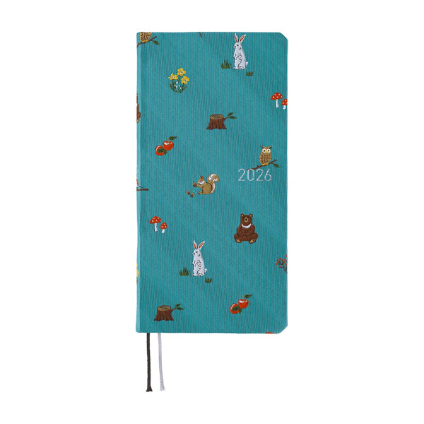 Hobonichi Weeks 2026 Bow & Tie: In the Forest (January Start)