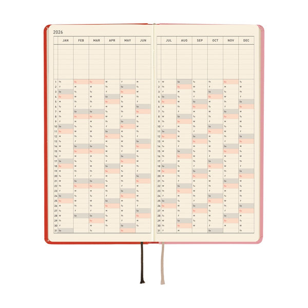 Hobonichi Weeks 2026 Tolight: A Bright Year (January Start)