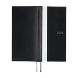 Hobonichi Weeks 2026 White Line: Black (January Start)