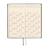 Hobonichi Weeks 2026 White Line: Black (January Start)