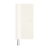 Hobonichi Weeks 2026 White Line: Ivory (January Start)