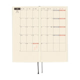 Hobonichi Weeks White Line - Ivory April 2026 Start