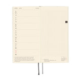Hobonichi Weeks 2026 White Line: Ivory (January Start)