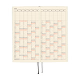 Hobonichi Weeks 2026 White Line: Ivory (January Start)