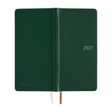 Hobonichi Weeks 2027 - Leahter: Forest Green (January Start)