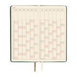 Hobonichi Weeks 2027 - Leahter: Forest Green (January Start)