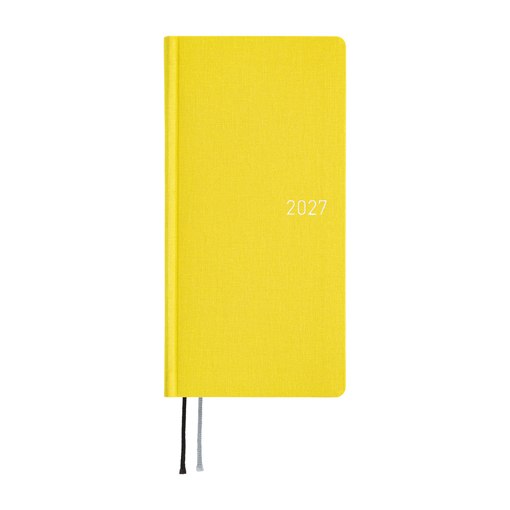 Hobonichi Weeks 2027 - Colours: Canaria Yellow (January Start)