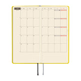 Hobonichi Weeks 2027 - Colours: Canaria Yellow (January Start)