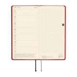 Hobonichi Weeks 2027 - Colours: Poppy Red (January Start)