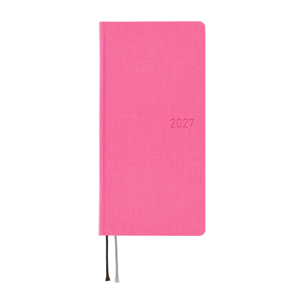 Hobonichi Weeks 2027 - Colours: Pink Sapphire (January Start)