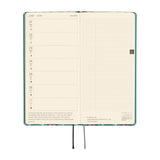 Hobonichi Weeks 2027 - Yumi Kitagishi: White Cat Wallpaper (January Start)