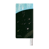 Hobonichi Weeks 2027 - Hiroko Kubota: Meteor Shower in the Light Blue Forest (January Start)