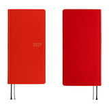 Hobonichi Weeks Mega 2027 - Colours: Poppy Red (January Start)