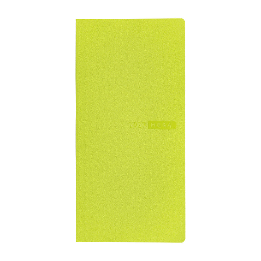 Hobonichi Weeks Mega 2027 - Sneaker: Lime Green (January Start)