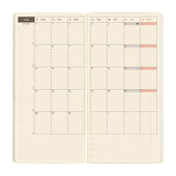 Hobonichi Weeks Mega 2027 - Sneaker: Mandarin Orange (January Start)