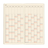 Hobonichi Weeks Mega 2027 - Sneaker: Mandarin Orange (January Start)