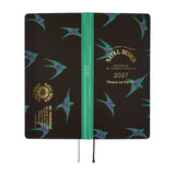 Hobonichi Weeks 2027 - Natal Design: Lucky Swallow (January Start)