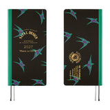 Hobonichi Weeks 2027 - Natal Design: Lucky Swallow (January Start)
