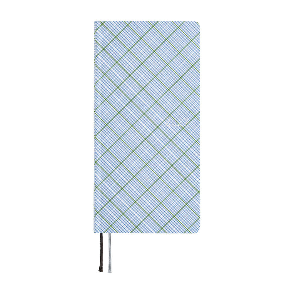 Hobonichi Weeks 2027 - Shirt Fabric: Graph Plaid (January Start)