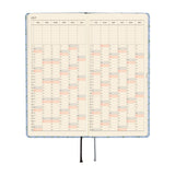 Hobonichi Weeks 2027 - Shirt Fabric: Graph Plaid (January Start)