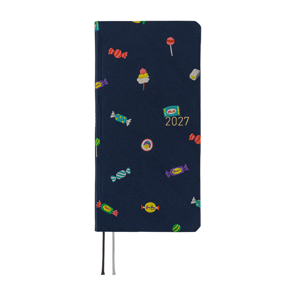 Hobonichi Weeks 2027 - Bow & Tie: Candy Dream (January Start)