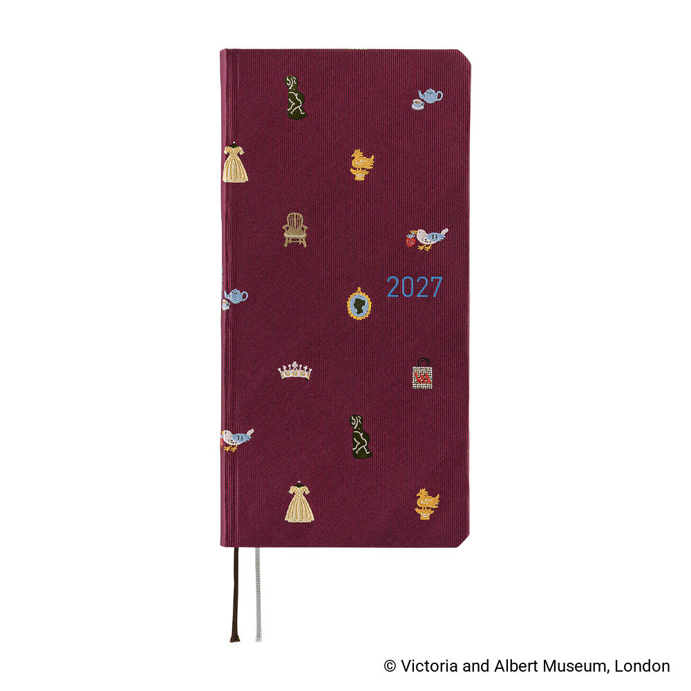 Hobonichi Weeks 2027 - V&A Series: Welcome to the V&A (January Start)