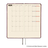 Hobonichi Weeks 2027 - V&A Series: Welcome to the V&A (January Start)
