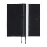 Hobonichi Weeks 2027 - White Line: Black (January Start)
