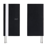 Hobonichi Weeks 2027 - White Line: Black (January Start)